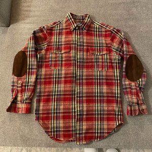 Polo by Ralph Lauren Flannel w/ Elbow Patches